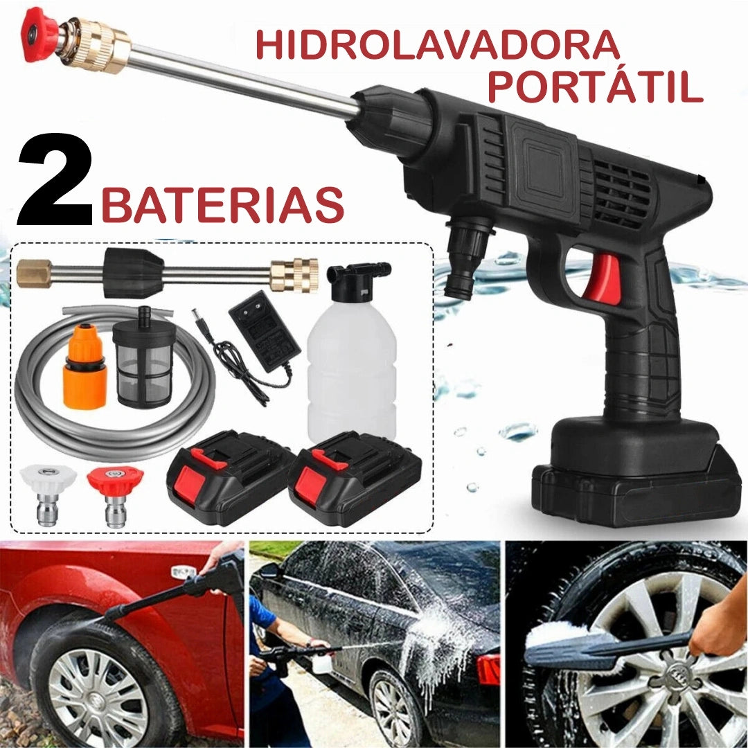 Hidrolavadora Inalambrica, lava tu vehiculo en menor tiempo🚗🏍