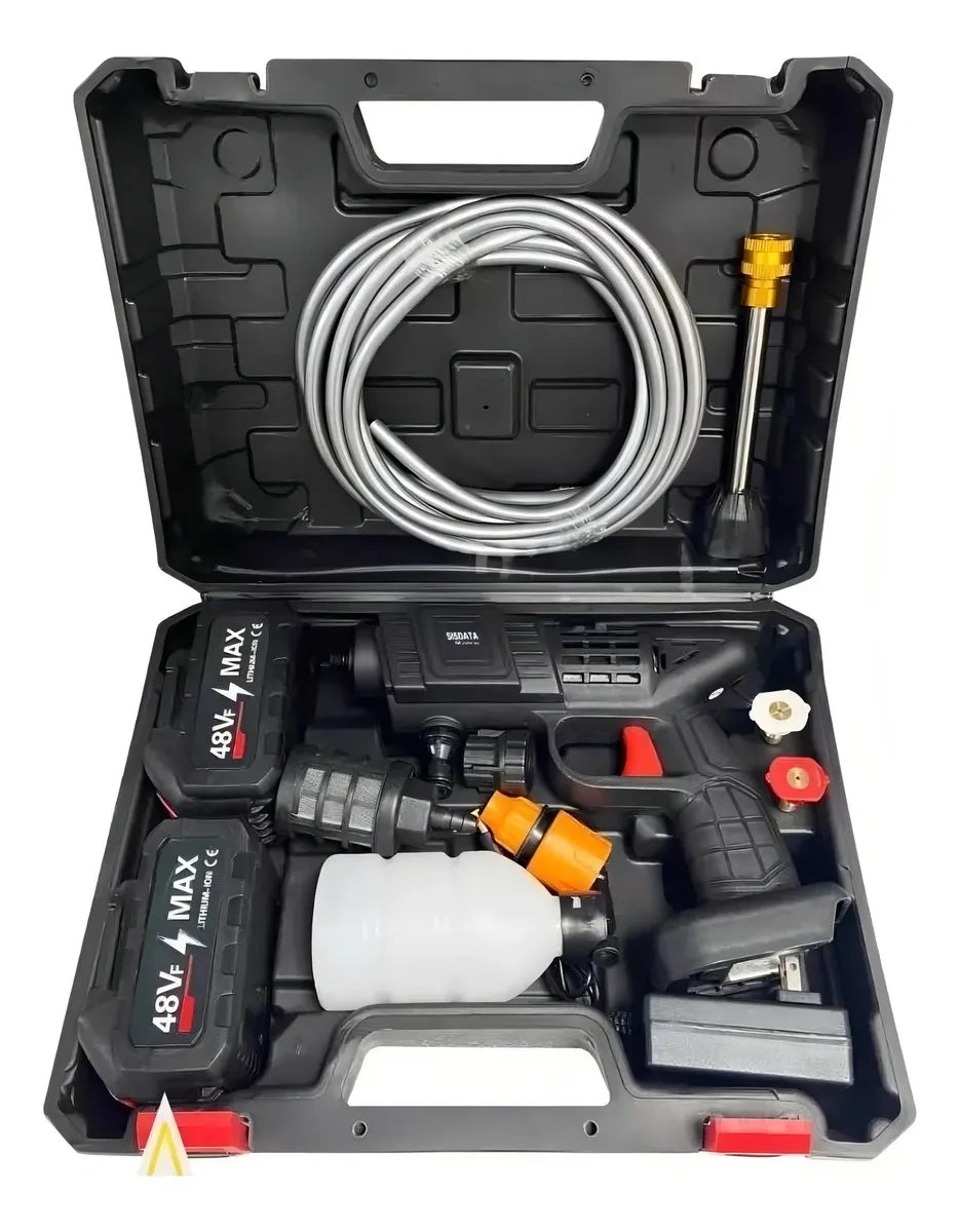 Hidrolavadora Inalambrica, lava tu vehiculo en menor tiempo🚗🏍